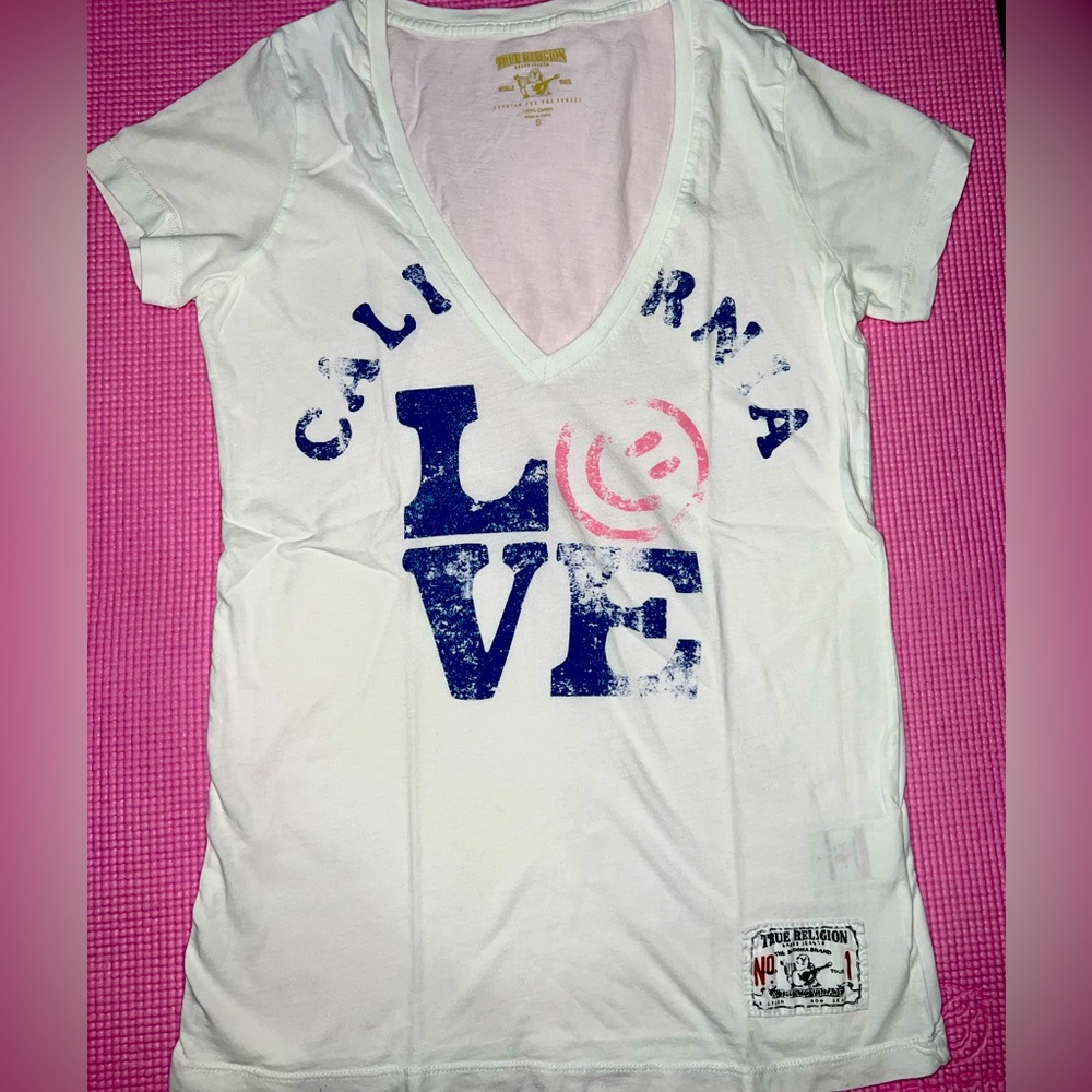 True Religion California Love T-shirt size small